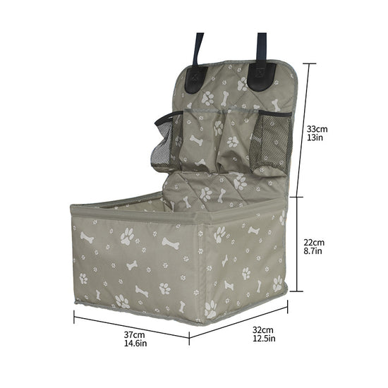Pet Car Safety Seat In-Car Safety Travel Bag