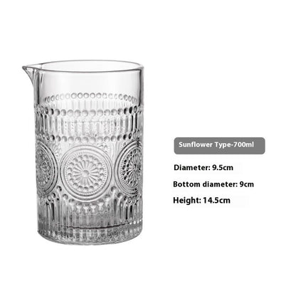 Thickening Crystal Cocktail Blender Bottle Utensils